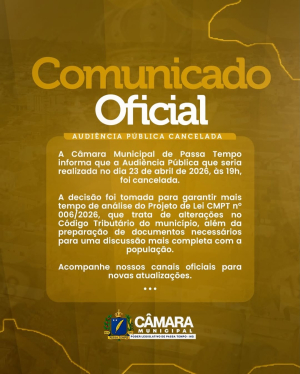 Comunicado Oficial