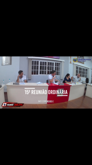15ª Reunião Ordinária de 2026