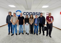 Reunião na sede da COPASA, em Belo Horizonte