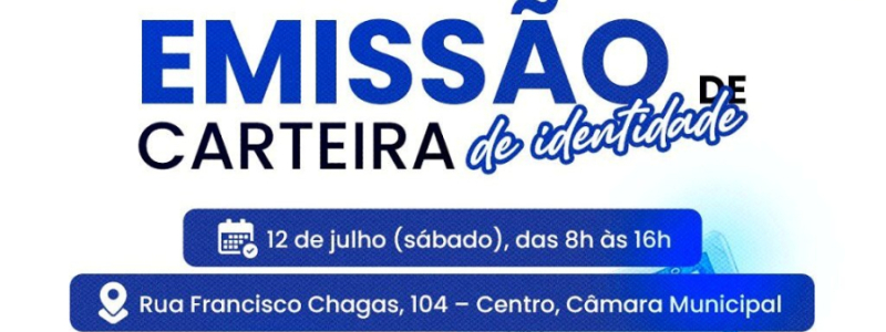 Ação Social: Emissão de Carteiras de Identidade