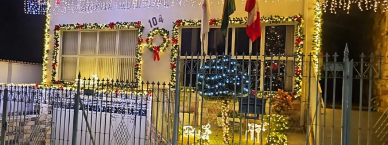 Inauguração das Luzes de Natal da Câmara Municipal de Passa Tempo